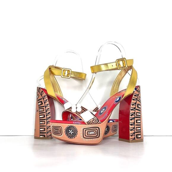 NEW Christian Louboutin Movida Athina 130 Platform Sandals 36 - Picture 2 of 11